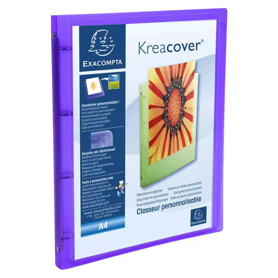 Ringmap PP Kreacover-  A4+ 4R 15mm...