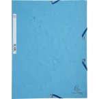 Elastomap glanskarto-n 400 3 klep turkois/ St.