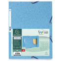 Chemise 3 rabats à élastiques carte lustrée 400g/m2 - A4/ Pce