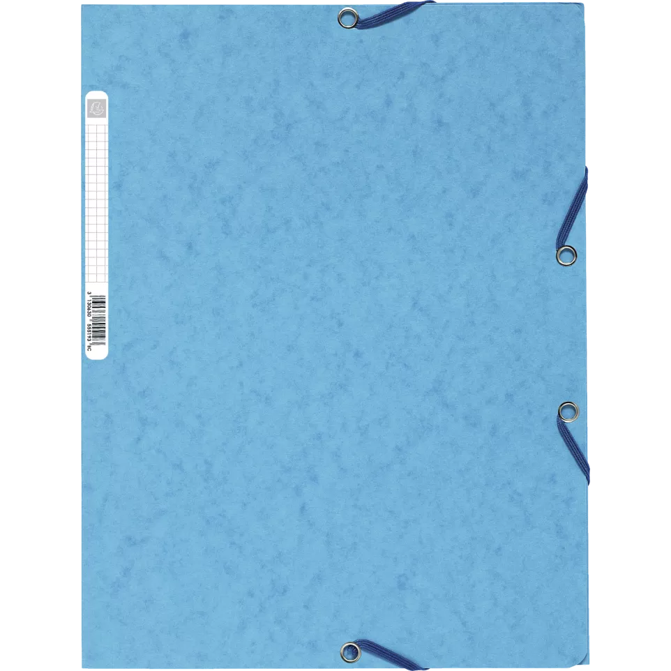 Exacompta Elasticated Folder, 3-Flap,...