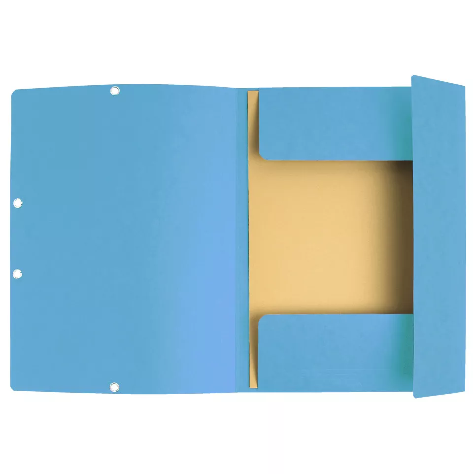 Exacompta Elasticated Folder, 3-Flap,...