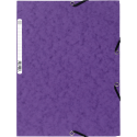 Exacompta Elasticated Folder, 3-Flap, 400gsm Pressboard, A4/ Pc.