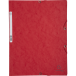 Chemise 3 rabats à élastiques carte lustrée 400g/m2 - A4/ Pce