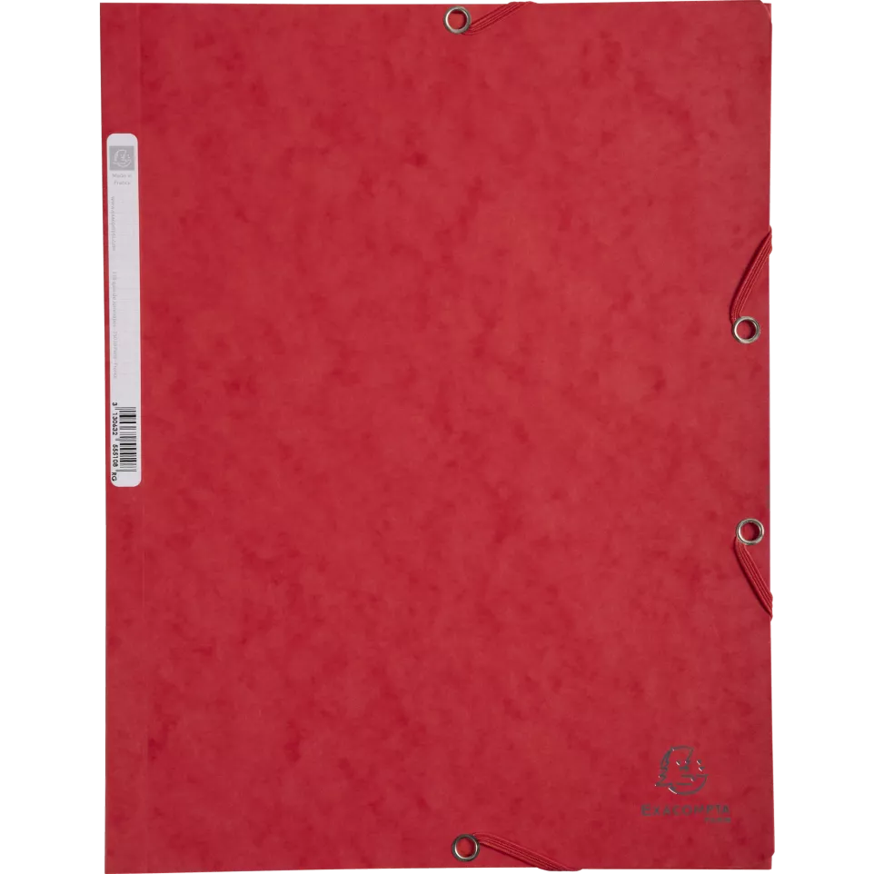 Exacompta Elasticated Folder, 3-Flap,...