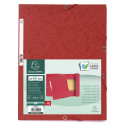 Exacompta Elasticated Folder, 3-Flap, 400gsm Pressboard, A4/ Pc.