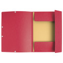 Exacompta Elasticated Folder, 3-Flap, 400gsm Pressboard, A4/ Pc.