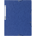 Exacompta Elasticated Folder, 3-Flap, 400gsm Pressboard, A4/ Pc.