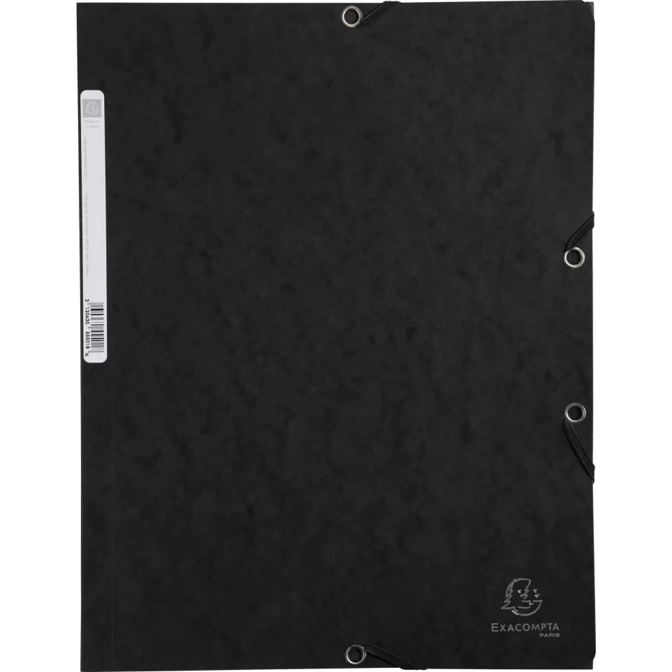 Exacompta Elasticated Folder, 3-Flap,...