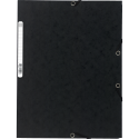 Elastomap glanskarto-n 400 3 klep zwart/ St.