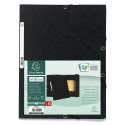 Exacompta Elasticated Folder, 3-Flap, 400gsm Pressboard, A4/ Pc.