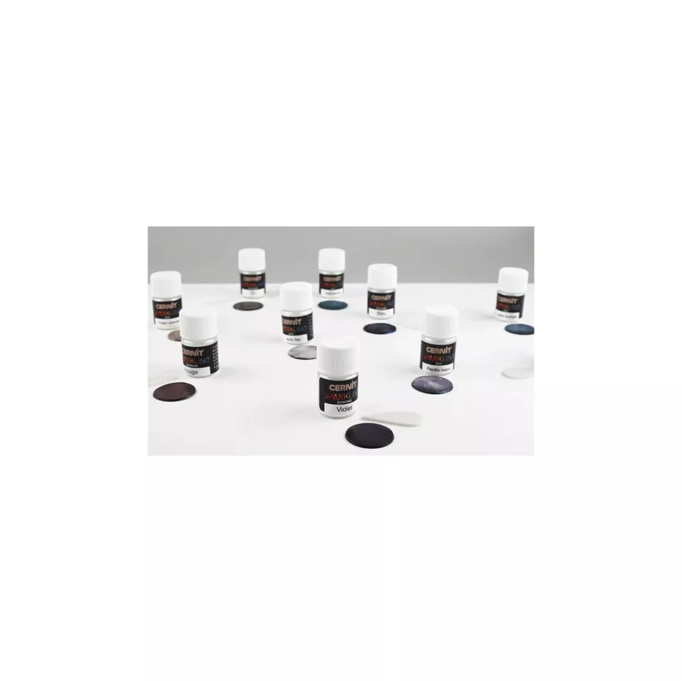 Cernit Sparkling 5 g Diamond rouge/ Pce