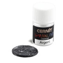 Cernit Sparkling 5 g Diamond argent/ Pce