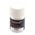 Cernit Sparkling 5 g Vert interference/ Pce