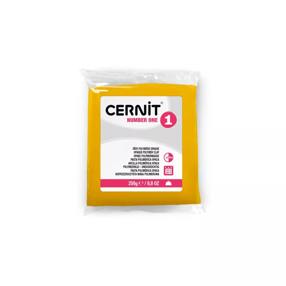 Cernit n°1 250 g Jaune/ Pce
