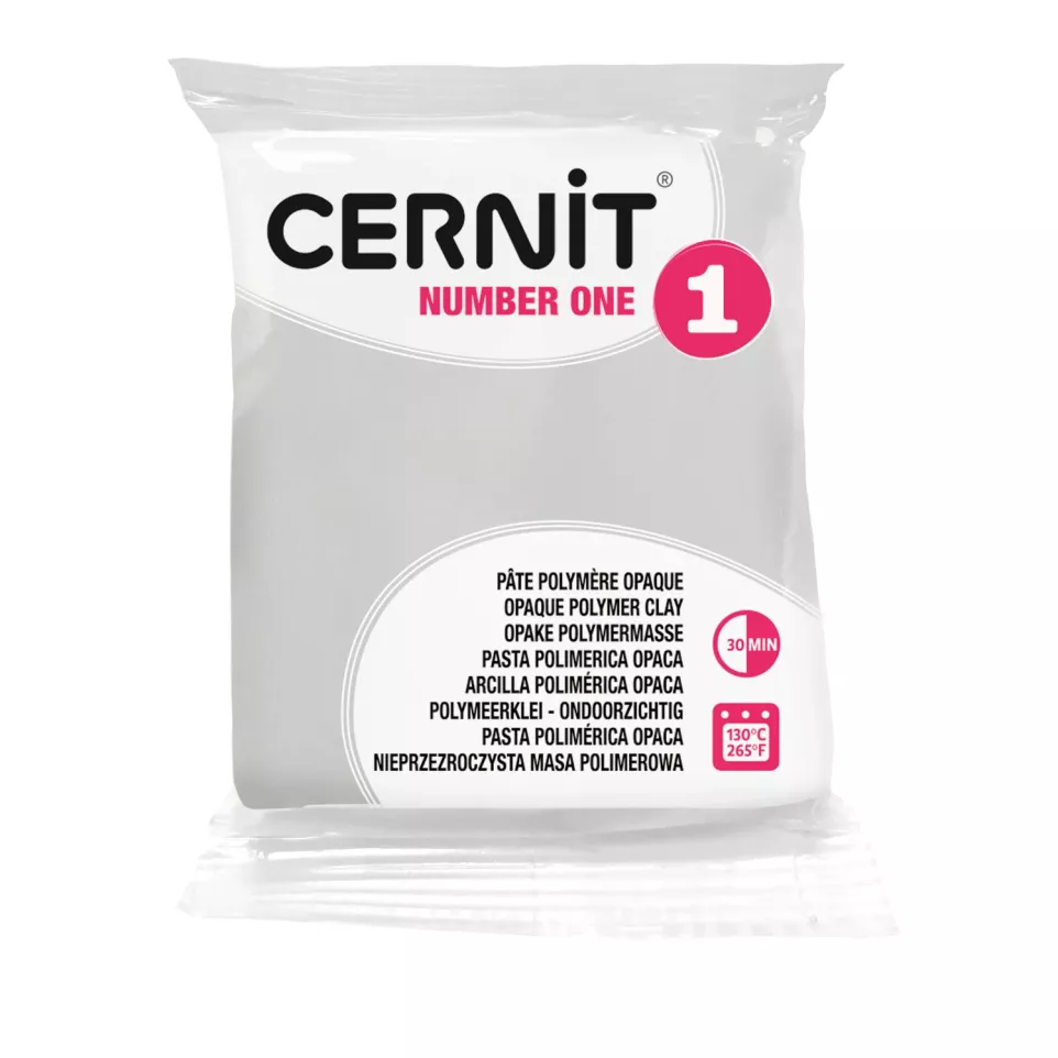 Cernit n°1 56 g Blanc opaque/ Pce