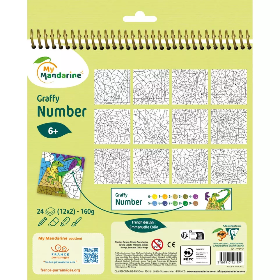 Graffy Pop Number, Dinosaurussen-/ St.