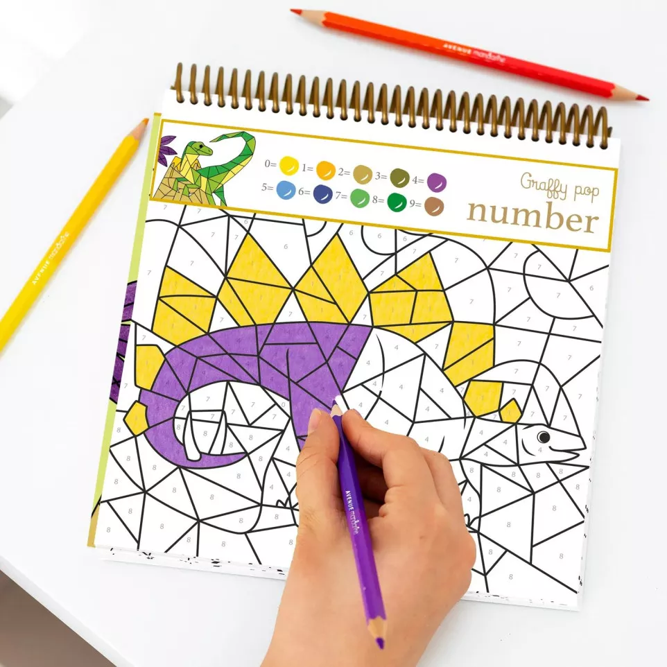 Graffy Pop Number, Dinosaurussen-/ St.