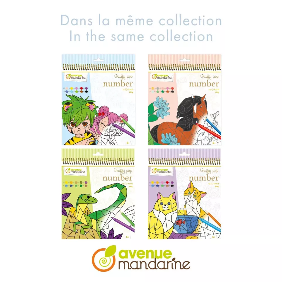 Graffy Pop Number, Dinosaures/ Pce