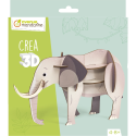 Crea 3D, Eléphant/ Pce