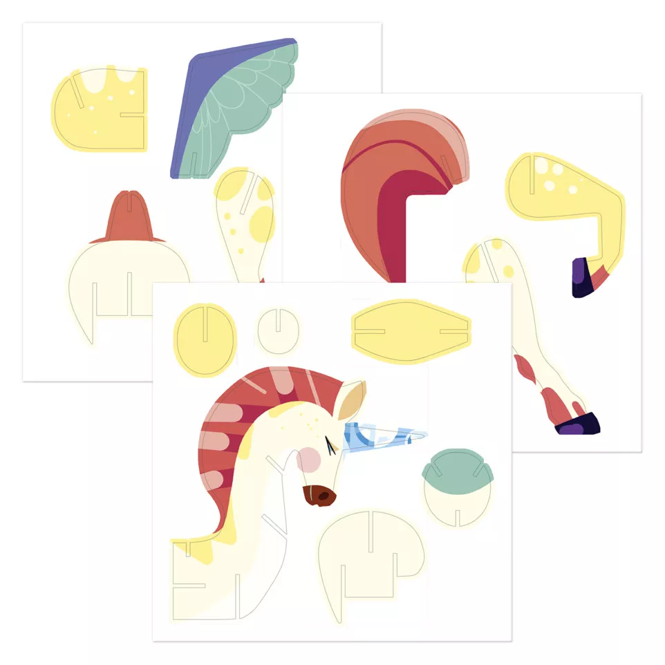 Crea 3D, Licorne/ Pce