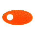 CERNIT - A Bar of Translucent Polymer Clay - Baking Modelling Clay - Orange colour - 56 g block - CE0920056752C/ Pc.