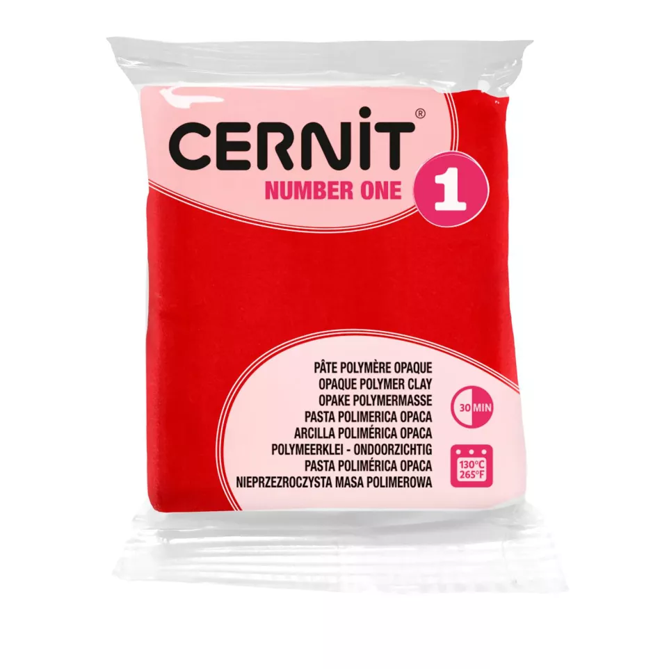 Cernit n°1 56g Rood-/ St.