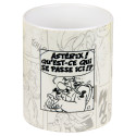 Clairefontaine Ast2 Comics Ceramic Mug, Comic Strip, 1 Pack of 4/ Pc.