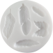 Cernit silicone mould ø 7 cm Feathers/ Pc.