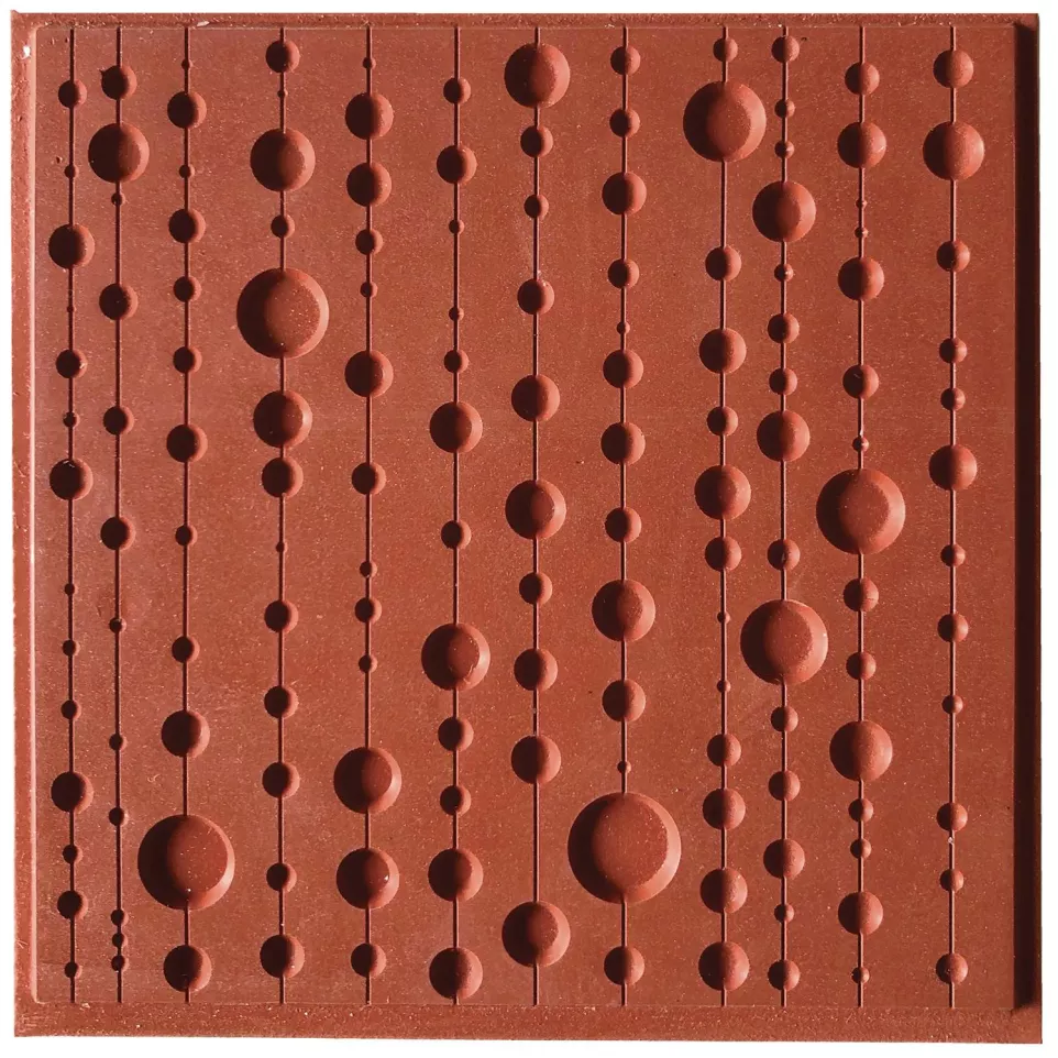 Cernit texture plate Pop curtain/ Pc.