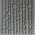 Cernit plaque de texture Pop curtain/ Pce