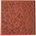 Cernit plaque de texture Clovers/ Pce