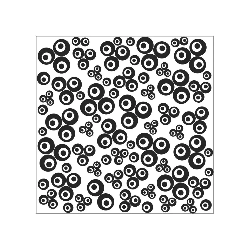 Cernit texture plate Clovers/ Pc.