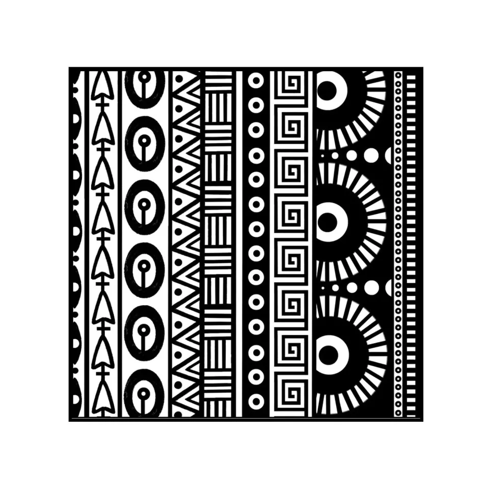 Cernit plaque de texture Geometrics/ Pce