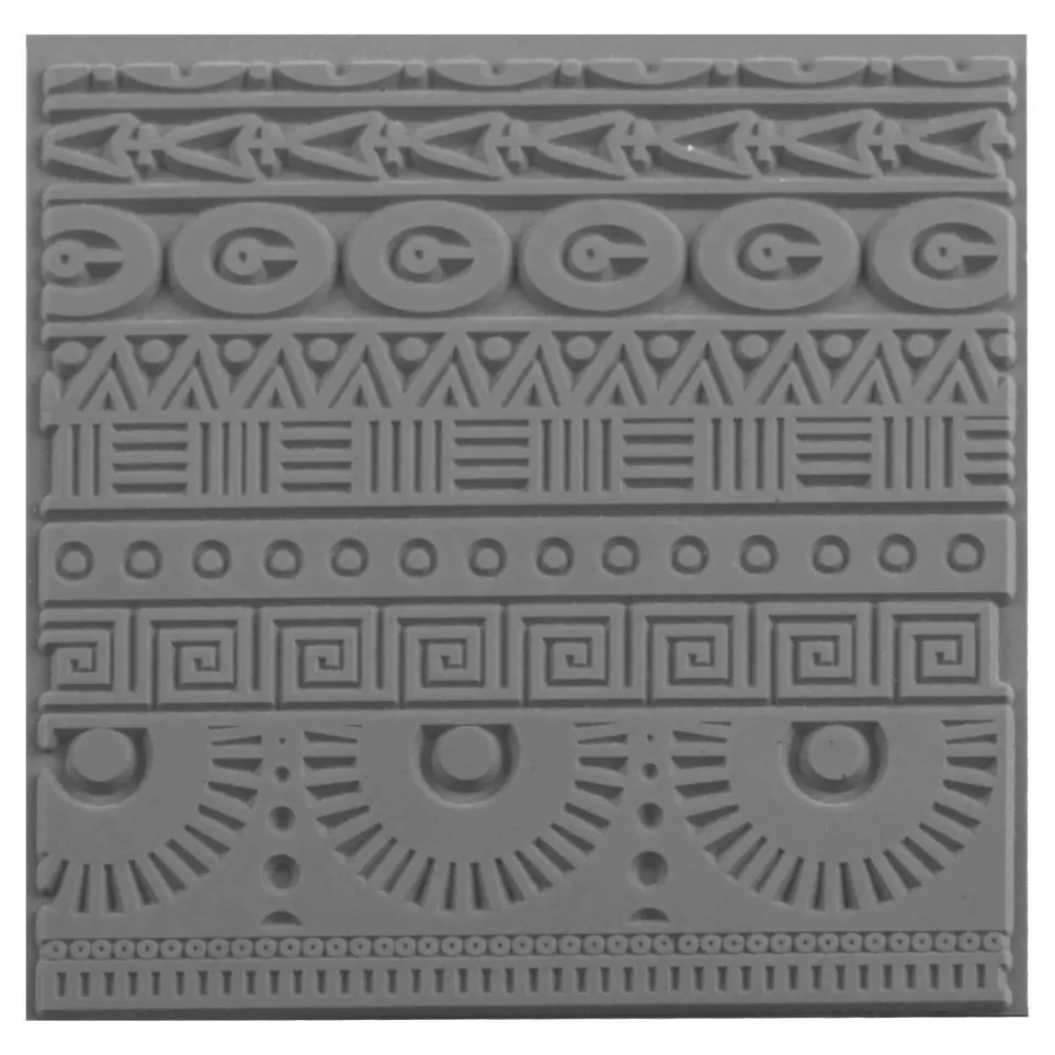 Cernit plaque de texture Geometrics/ Pce