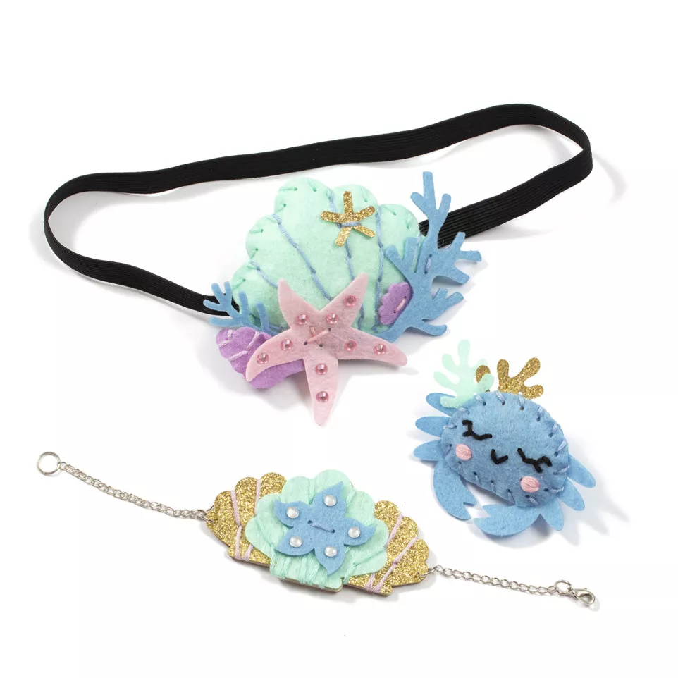 Boîte créative, Bijoux en feutrine,...