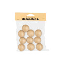 Pack of 10 Small Hanging Sphere Ornaments/ Pc.