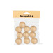 Pack of 10 Small Hanging Sphere Ornaments/ Pc.