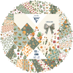 ORIGAMI, Poch 60F 15-x15cm,...