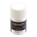 Cernit sparkling 5g Metallic zilver- Argent metallique/ St.