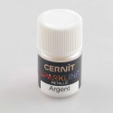 CERNIT - Metallic effect colored powder - Silver - Can be mixed - 5g jar - CE6100005080C/ Pc.