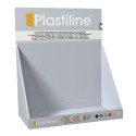 Lege display Plastiline gemonteerd-/ St.