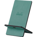 Rhodiarama support pour téléphone mobile simili cuir italien 13x8x8,5 cm/ Pce