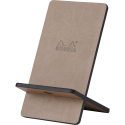 Rhodiarama support pour téléphone mobile simili cuir italien 13x8x8,5 cm/ Pce
