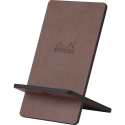 Rhodiarama support pour téléphone mobile simili cuir italien 13x8x8,5 cm/ Pce