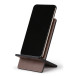 Rhodiarama support pour téléphone mobile simili cuir italien 13x8x8,5 cm/ Pce