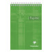 Bloc Pupitre reliure intégrale en-tête A5 160 pages détachables petits carreaux/ Pce