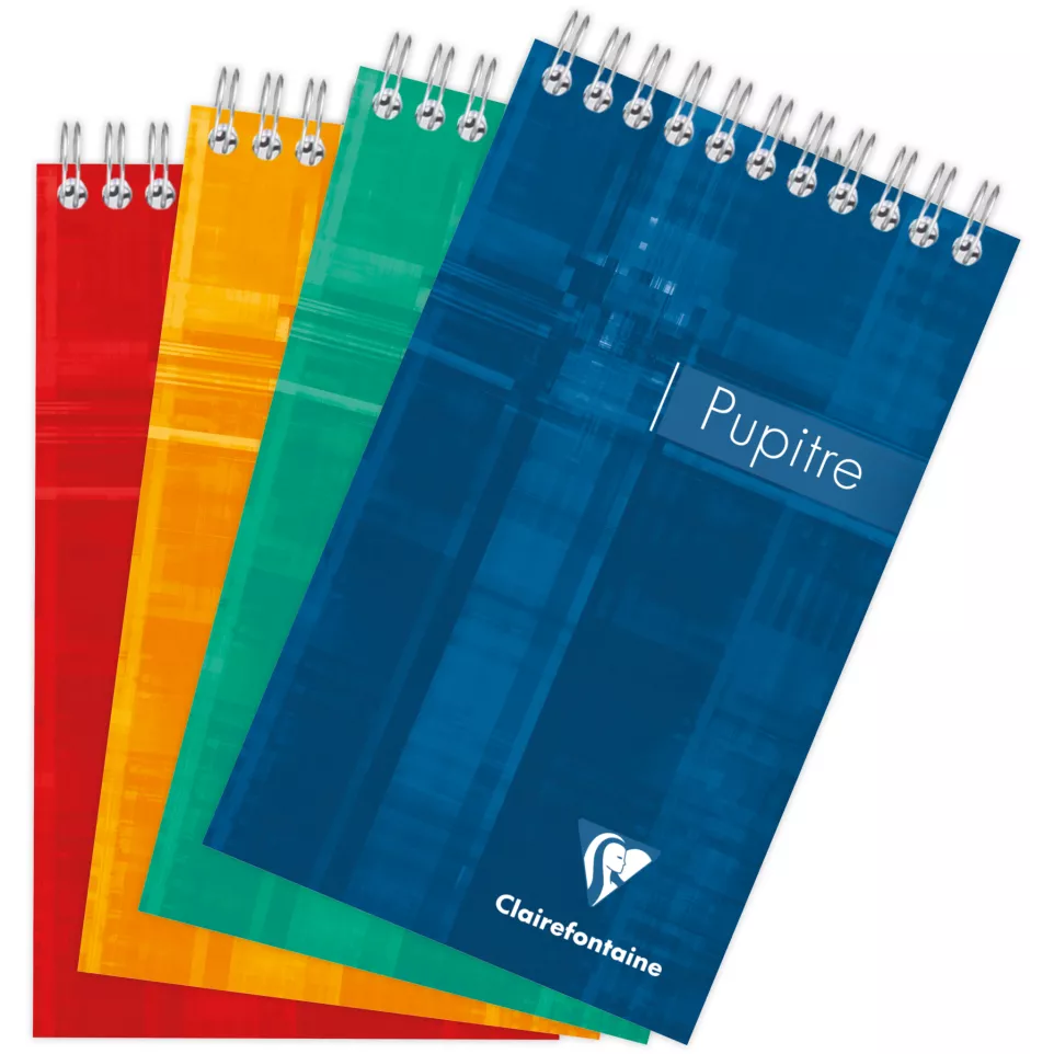 Pupitre wirebound Notepad 105x170...