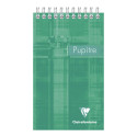 Bloc Pupitre reliure intégrale en-tête 10,5x17cm 160 pages détachables ligné/ Pce
