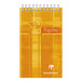 Bloc Pupitre reliure intégrale en-tête 10,5x17cm 160 pages détachables petits carreaux/ Pce