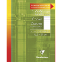 Clairefontaine Unpunched Double Sheets White, 165x210 Lined and Margin Ruled/ Pc.